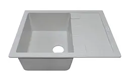 Кухонна мийка Adamant Anila 645x495x200 світло-сірий 100001392, Сірий - мініатюра 2