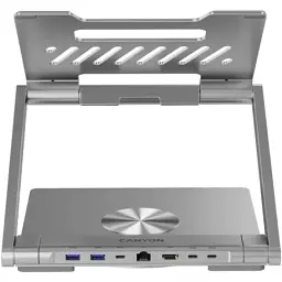 Підставка до ноутбука Canyon Laptop Stand with Detachable Hub OnStand 2 (6-in-1 Hub) (CNS-SDS2) - мініатюра 5