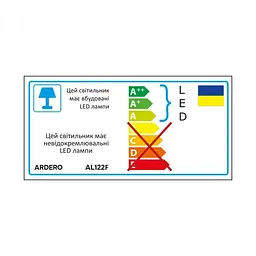 Світлодіодний трековий світильник Ardero AL122F поворотний 30 Вт 4000K (80369) - мініатюра 4