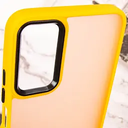 Чохол TPU+PC Lyon Frosted для Oppo A17 Orange - мініатюра 5