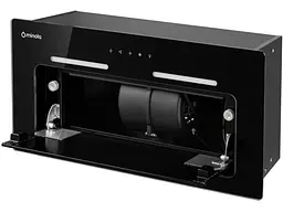 Витяжка вбудована Minola HBI 6473 BL Glass 800 LED Line - мініатюра 5