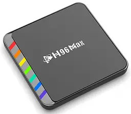 H96 MAX W2 2/16Gb Amlogic S905W2 Android 11.0 Smart TV Box, Смарт ТВ 4K HDR приставка налаштування Android TV у подарунок, YouTube та фільми без реклами - мініатюра 2