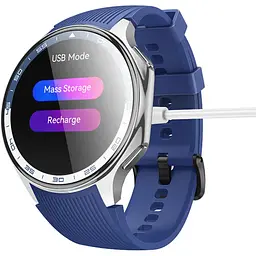 Смарт-годинник HOCO Y24 AMOLED Smart sports watch (call version) Silver - мініатюра 3