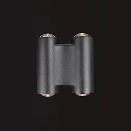 Підсвітка Brille фасадна LED 4W WW IP54 BK (AL-619/4) - мініатюра 5