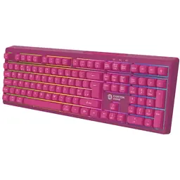 Клавіатура Canyon Fortnax Bluetooth/Wireless/ USB UA Pink (CND-SKBW2) - мініатюра 4