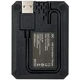 Подвійний зарядний пристрій JJC DCH-ENEL14A USB Nikon EN-EL14/EN-EL14A Для JJC B-ENEL14/B-ENEL14A - мініатюра 3