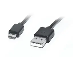 Кабель REAL-EL USB - micro USB V 2.0 (M/M), 2 м, чорний (EL123500025)