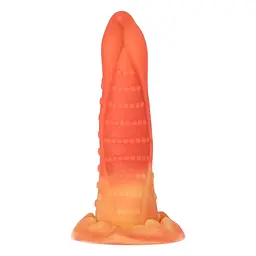 Фалоімітатор Toyz4lovers Frollo Monster 23 см (помаранчевий) - мініатюра 6