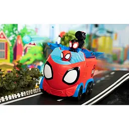 Машинка Spidey Deluxe Feature Vehicle Web Spinning Hauler Павутинний тягач (SNF0081) - мініатюра 10