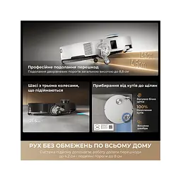 Пилосос Dreame Bot Matrix 10 Pro Black (RLM61HE-Bl) - мініатюра 6