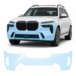 Антигравійна захисна бронеплівка за лекалами для BMW X7 G07 facelift 2022- передній бампер