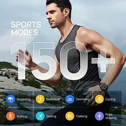 Mibro Смарт-часи GS Explorer 48мм, 1.32", 466x466, AMOLED, BT 5.3, Dual-band GPS, 10 ATM, чорний обсидіан - мініатюра 7