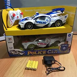 Радіокерована Поліцейська Машина з мігалками та Бузкою Bugatti Veyron - мініатюра 3