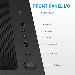Корпус SAMA S40E без БЖ (S40E-BKAP00X1-RU) Black - мініатюра 12