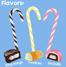 Льодяники-тростини Hostess Assorted Candy Canes 150г - мініатюра 3
