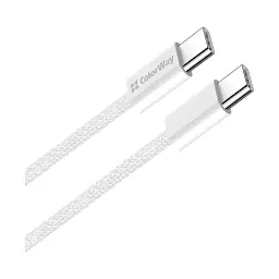 Дата кабель USB-C to USB-C 1.0m 60W 3.0А grey ColorWay (CW-CBPDCC061-GR) - мініатюра 2