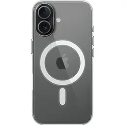 Чохол Apple Clear Case with MagSafe для iPhone 17 (MGF24) [146545] - мініатюра 1