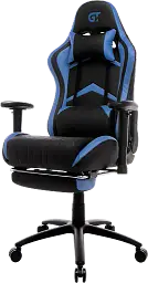 Геймерське крісло GT Racer чорне із синім (X-2534-F Black/Blue) - мініатюра 3