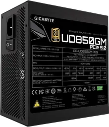 Блок живлення Gigabyte GP-UD850GM PG5 850W 80+ Gold - мініатюра 3