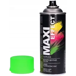 Емаль аерозольна Maxi Color Effect флуоресцентна зелена 400 мл - мініатюра 2