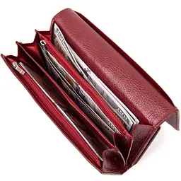 Жіночий шкіряний гаманець ST Leather 19х10х3 см acs0018204 - мініатюра 4