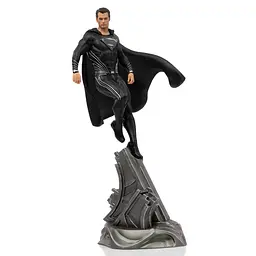 Статуетка DC COMICS Superman black suit art scale 1/10 (Супермен) - мініатюра 1