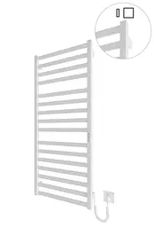 Електрична рушникосушарка HF Oxford 1170x530 white matte 6.1.0203.06.WM, Білий матовий, універсальне (коннектор), Електронний