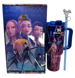 Термос термочашка Stanley Quencher H2.0 Tumbler Світиться у темряві 1,18 л Huntr/X World Tour Edition KT7001986 - мініатюра 2