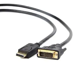 Кабель Cablexpert DisplayPort-DVI 1 м (CC-DPM-DVIM-1M) - мініатюра 2