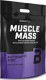 Гейнер з Вуглеводами та Креатином Muscle Mass - 4000 г