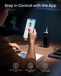 Портативний зарядний пристрій Anker Prime - 20000 mAh 220W PD Black (7263065) - мініатюра 4