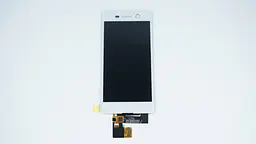 Дисплей для смартфона Sony Xperia M5 Dual E5603, E5606 , E5633, E5653, white у зборі з тачскріном без рамки