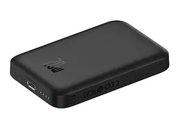 Павербанк з бездротовою зарядкою Baseus Magnetic Mini Wireless 6000mAh 20W (PPCX100401) чорний - мініатюра 5