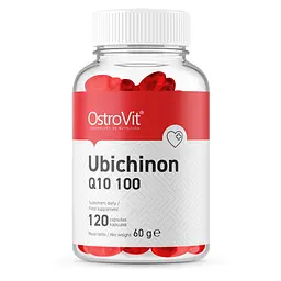Натуральна добавка OstroVit Ubichinon Q10 100, 120 капсул
