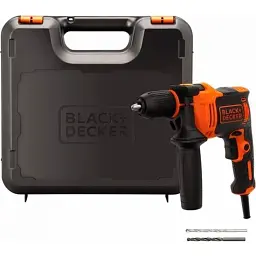 Дриль ударний Black+Decker 550 Вт (BEH550K-QS) - мініатюра 3