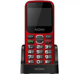 Телефон Nomi i2320 Red UA UCRF - мініатюра 3