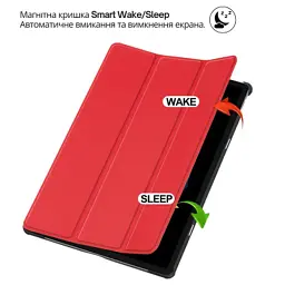 Чохол до планшета BeCover Smart Case Lenovo Idea Tab Plus 12.1" Red (715084) - мініатюра 5