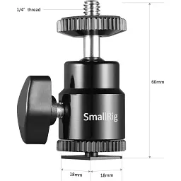 Штативна головка SmallRig 2059 [95491] - мініатюра 2