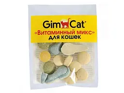 Вітаміни для котів ПРИРОДА GimCat Вітамінний мікс таблетки (12 таблеток в кор)