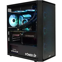 Робоча станція Power Up Desktop #768 Ryzen 9 9950x/32 GB/HDD 2 TB/SSD 512 Gb/GeForce RTX 5060Ti 16 Gb