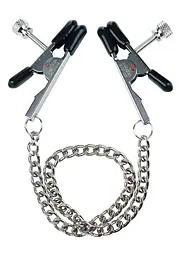Затискачі для сосків California Exotic Novelties Bull Nose Nipple Clamps 267 см сріблястий - мініатюра 2