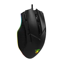 Дротова миша Jedel GM800 ігрова з RGB підсвічуванням чорний - мініатюра 2