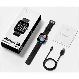 Смарт-годинник Haylou Watch S6 Black [135504] - мініатюра 2