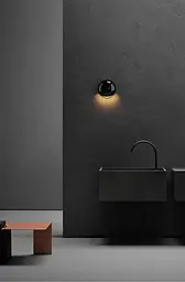 Бра KLOODI DECO WA-DROP150 3K BK/CH - мініатюра 2