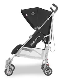 Коляска-тростина Maclaren Quest Black Silver чорна (WD1G040092) - мініатюра 2