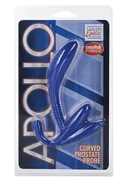 Анальна пробка Apollo Curved Prostate Probe (чорний) - мініатюра 2