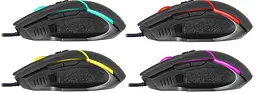 Комп'ютерна миша Defender Warfame GM-880L RGB 8 кнопок,12800 dpi 52880 teh0023048 - мініатюра 6