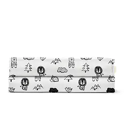 Дитяче простирадло Cosas Animals CS1 110х160 біле (AnimalsBlackWhite_110x160)