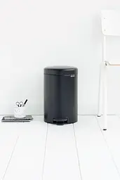 Бак для сміття Brabantia Pedal Bin, чорний матовий, 12 л (113741) - мініатюра 4