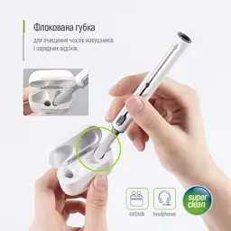 Універсальний чистячий набір ColorWay Cleaning Pen, for Earphones, 3 in 1 (CW-1131) - мініатюра 10